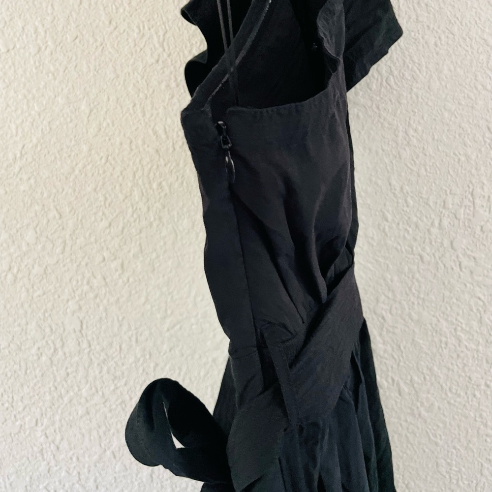 Madewell Ruffle One-Shoulder Midi Dress - Picture 16 of 16